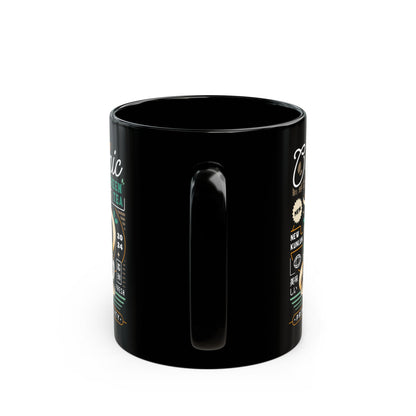Mysterious Alchemist Green Tea Black Mug