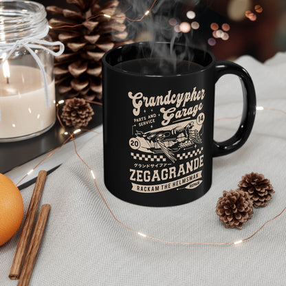 Zegagrande Garage Black Mug
