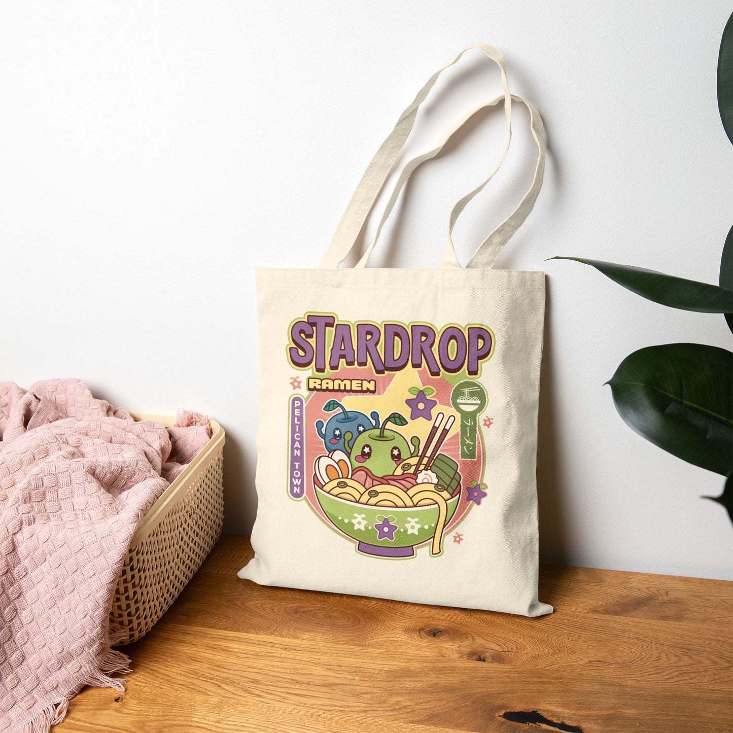 Junimos Ramen Canvas Tote Bag