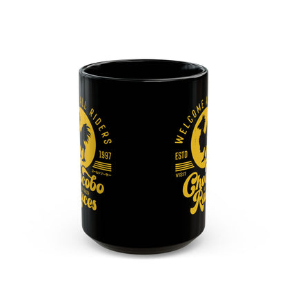 Chocobo Races Crest Black Mug