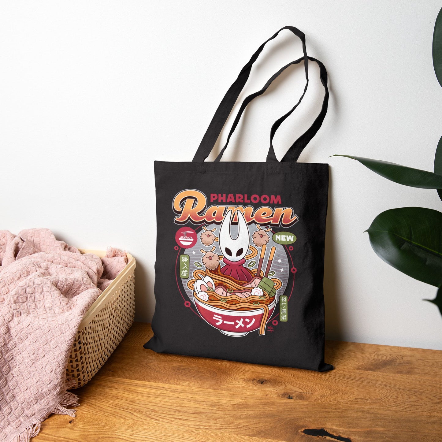 Pharloom Ramen Vintage Canvas Tote Bag