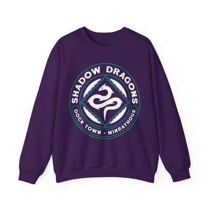 Minrathous Shadow Dragons Emblem Unisex Crewneck Sweatshirt