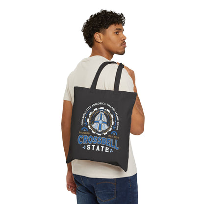 Crossbell State Crest Cotton Canvas Tote Bag