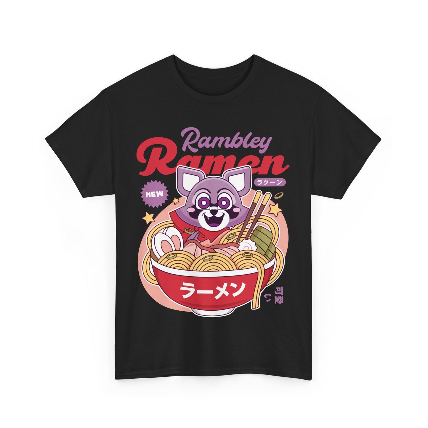Rambley The Raccoon Ramen Unisex T-Shirt