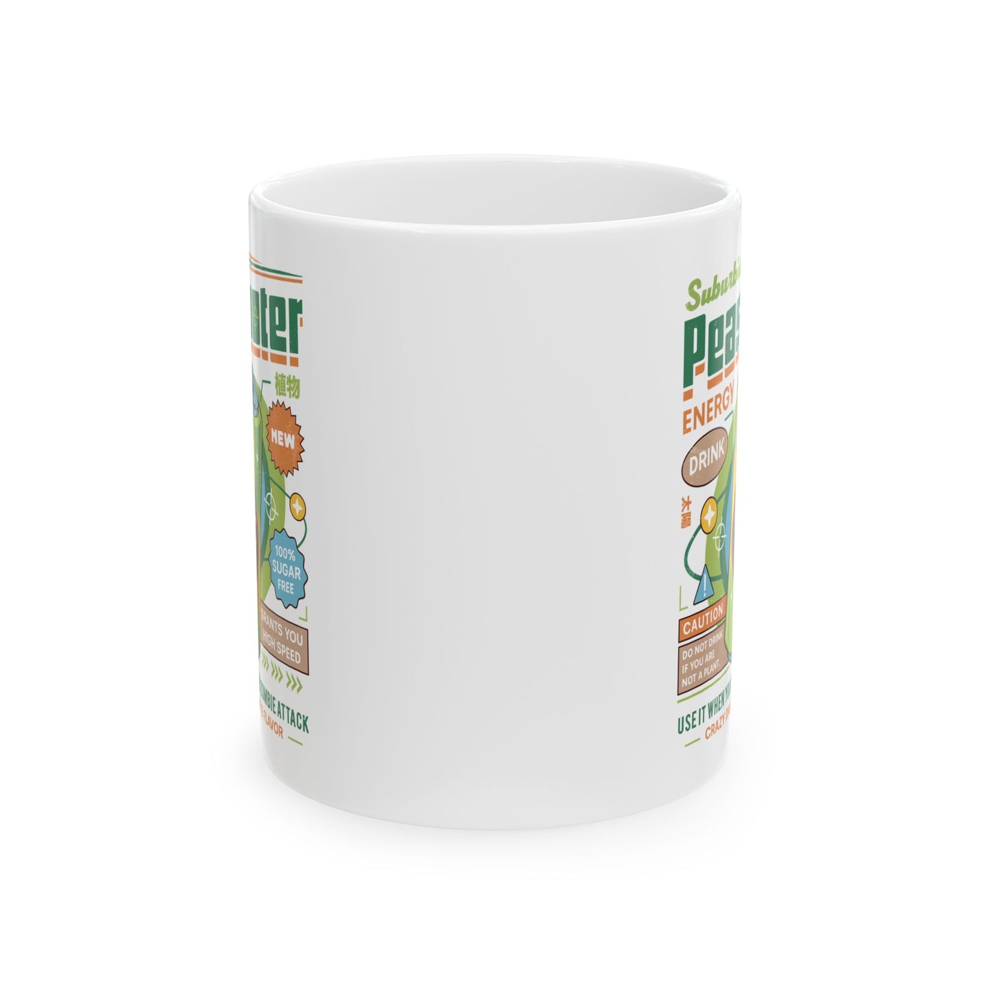 Peashooter Energy Drink Ceramic Mug