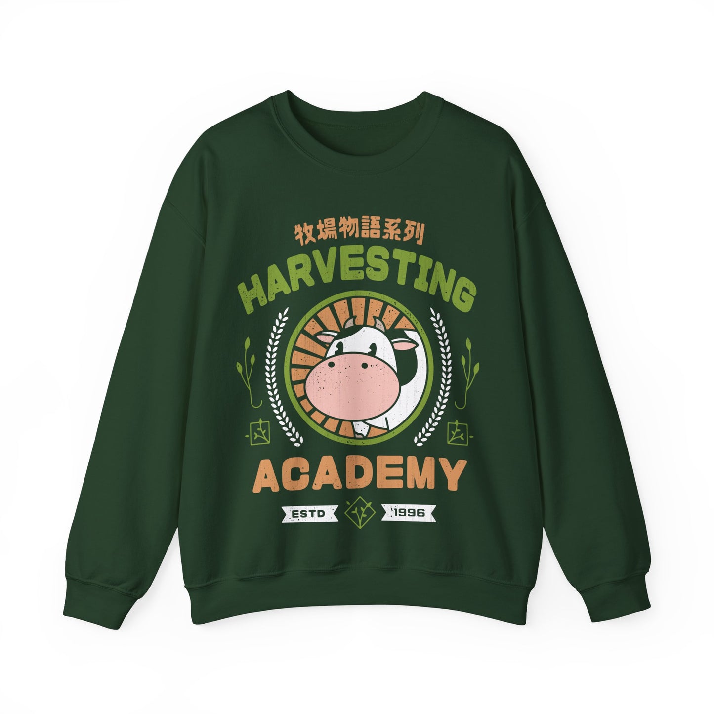 Kawaii Harvesting Academy Unisex Crewneck Sweatshirt