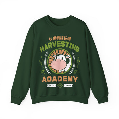 Kawaii Harvesting Academy Unisex Crewneck Sweatshirt