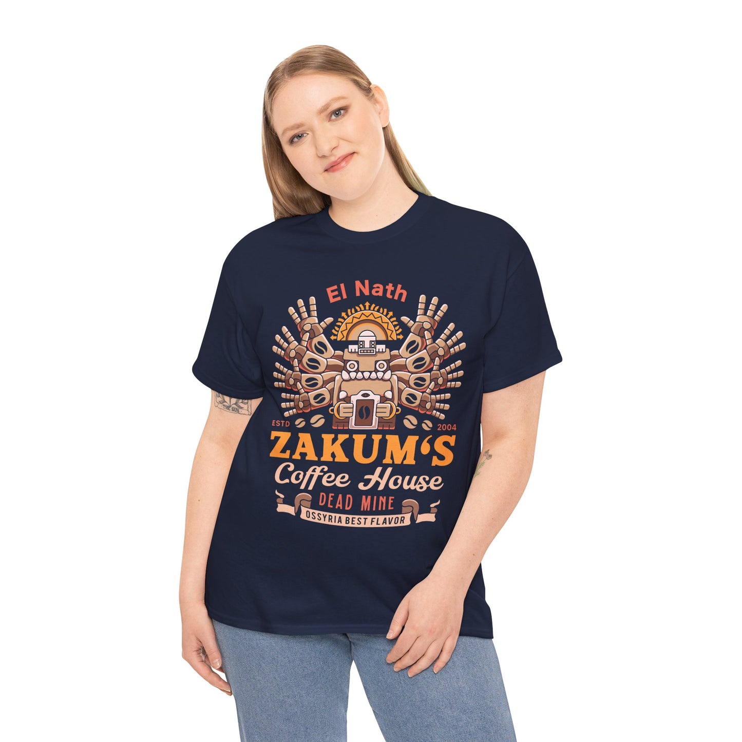 Zakum Coffee Emblem Unisex T-Shirt