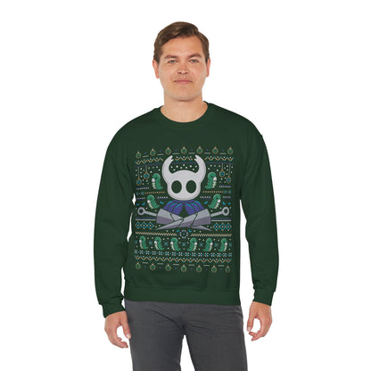 Hallownest Grubs Ugly Sweater Crewneck Sweatshirt