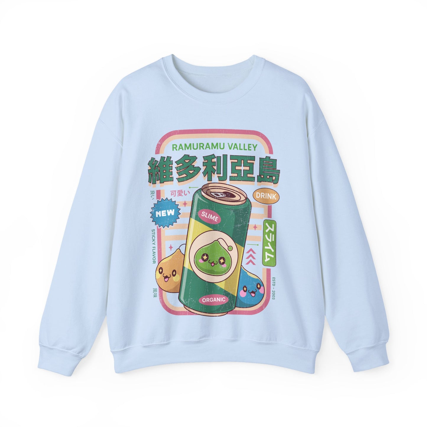 Ramuramu Valley Energy Drink Unisex Crewneck Sweatshirt