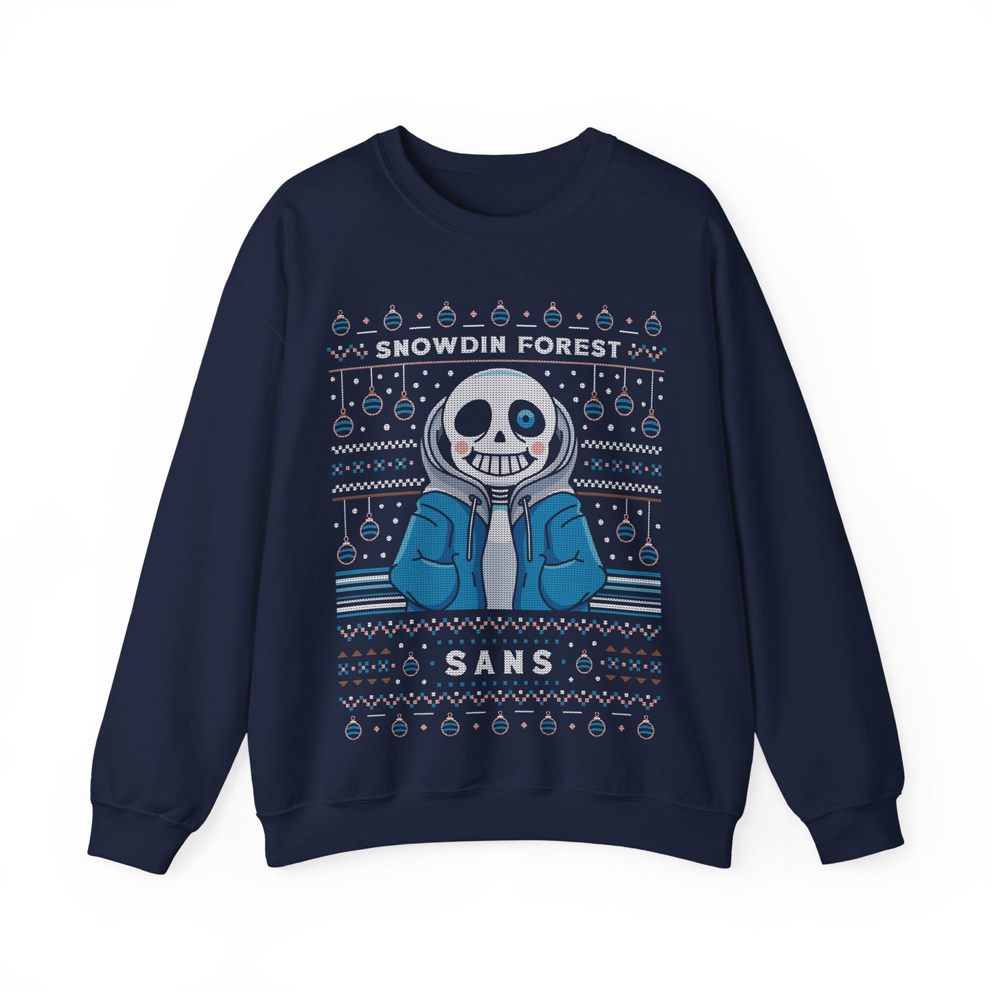 Snowdin Forest Ugly Sweater Crewneck Sweatshirt