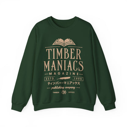Timber Maniacs Vintage Unisex Crewneck Sweatshirt