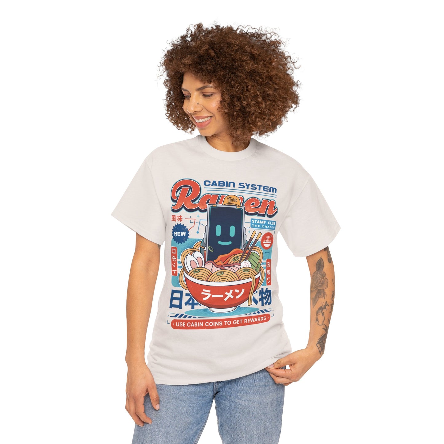 Cabin Coins Ramen Vintage Unisex T-Shirt