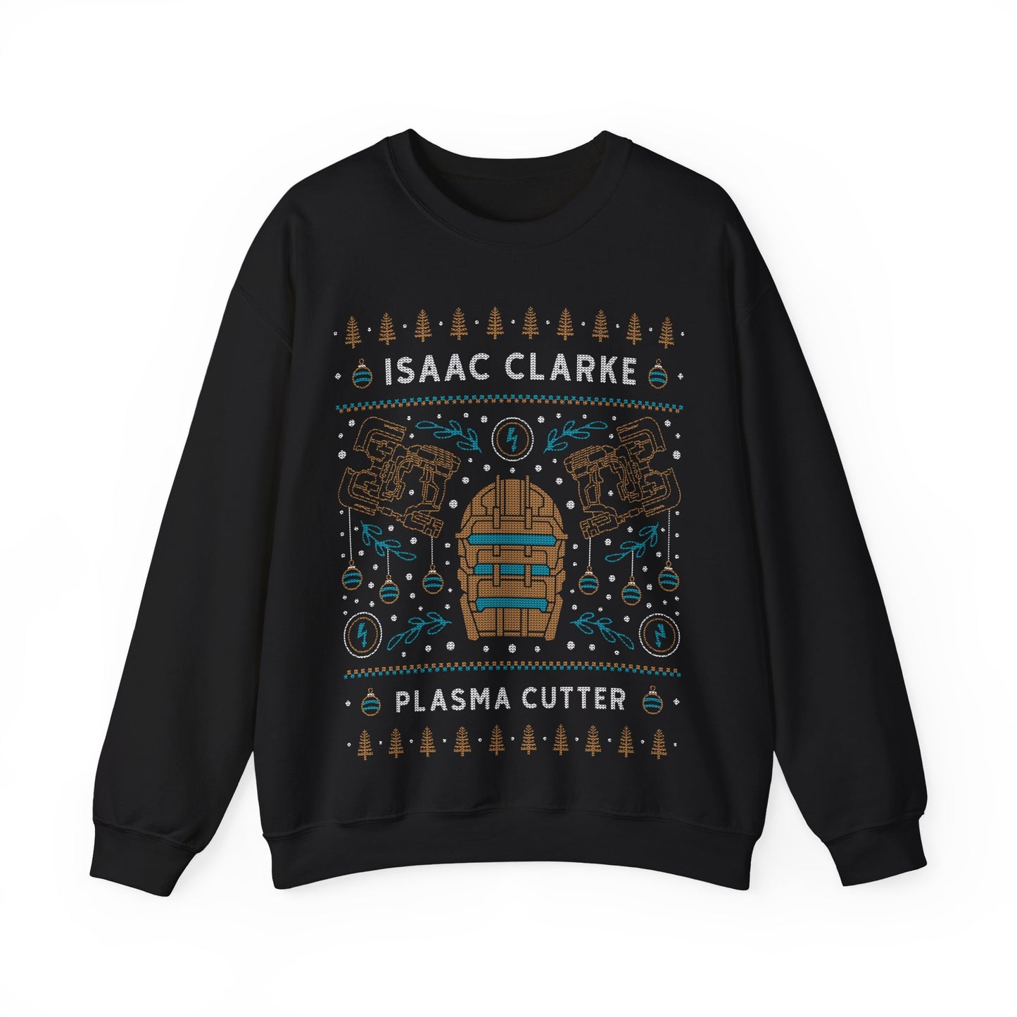 Isaac Clarke Ugly Sweater Unisex Crewneck Sweatshirt