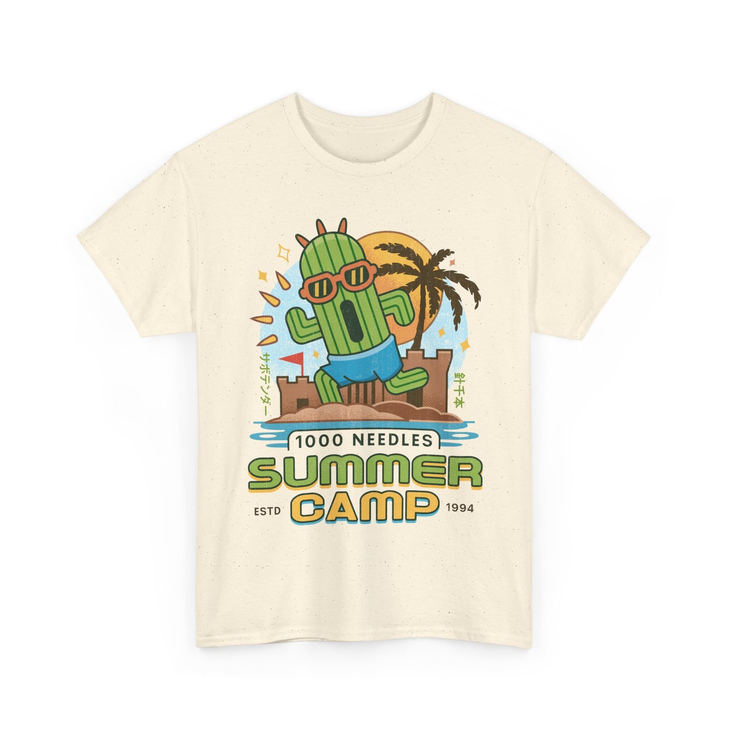 Cactuar Summer Camp Vintage Unisex T-Shirt