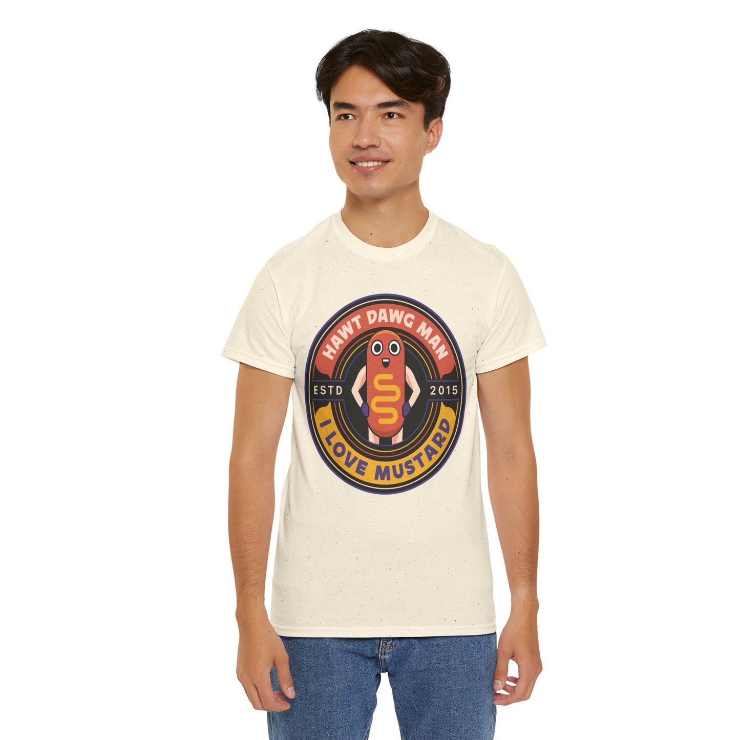 Hawt Dawg Man Emblem Unisex T-Shirt