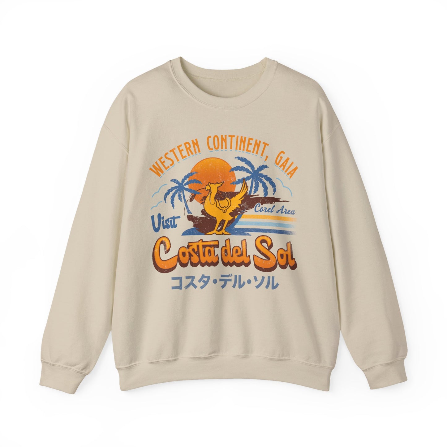 Costa Del Sol Vintage Unisex Crewneck Sweatshirt
