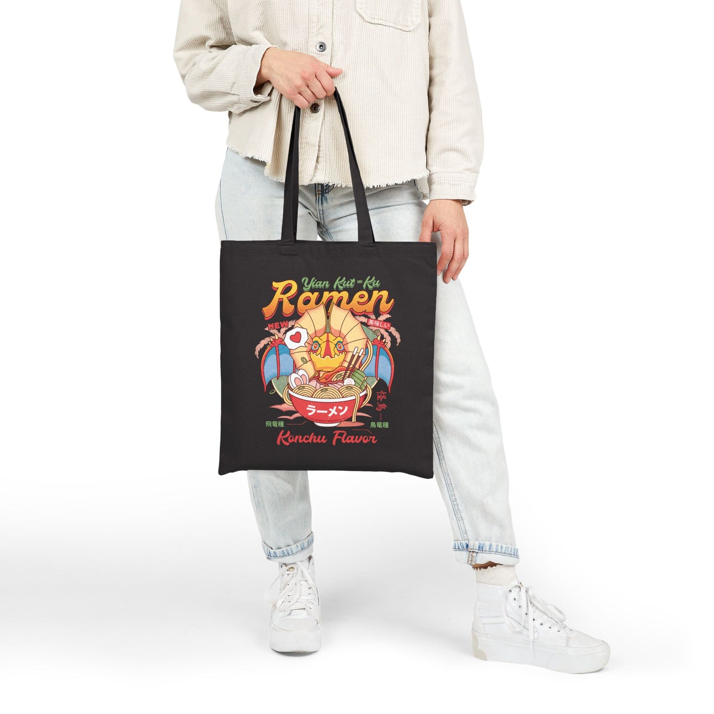 Yian Kut Ku Ramen Vintage Canvas Tote Bag