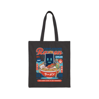 Cabin Coins Ramen Vintage Tote Bag
