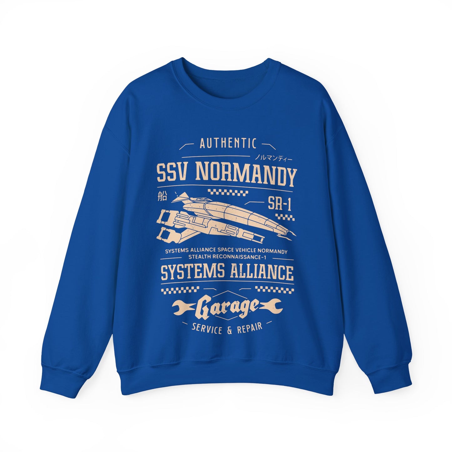 Ssv Normandy Garage Unisex Crewneck Sweatshirt