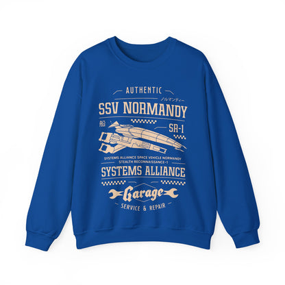 Ssv Normandy Garage Unisex Crewneck Sweatshirt