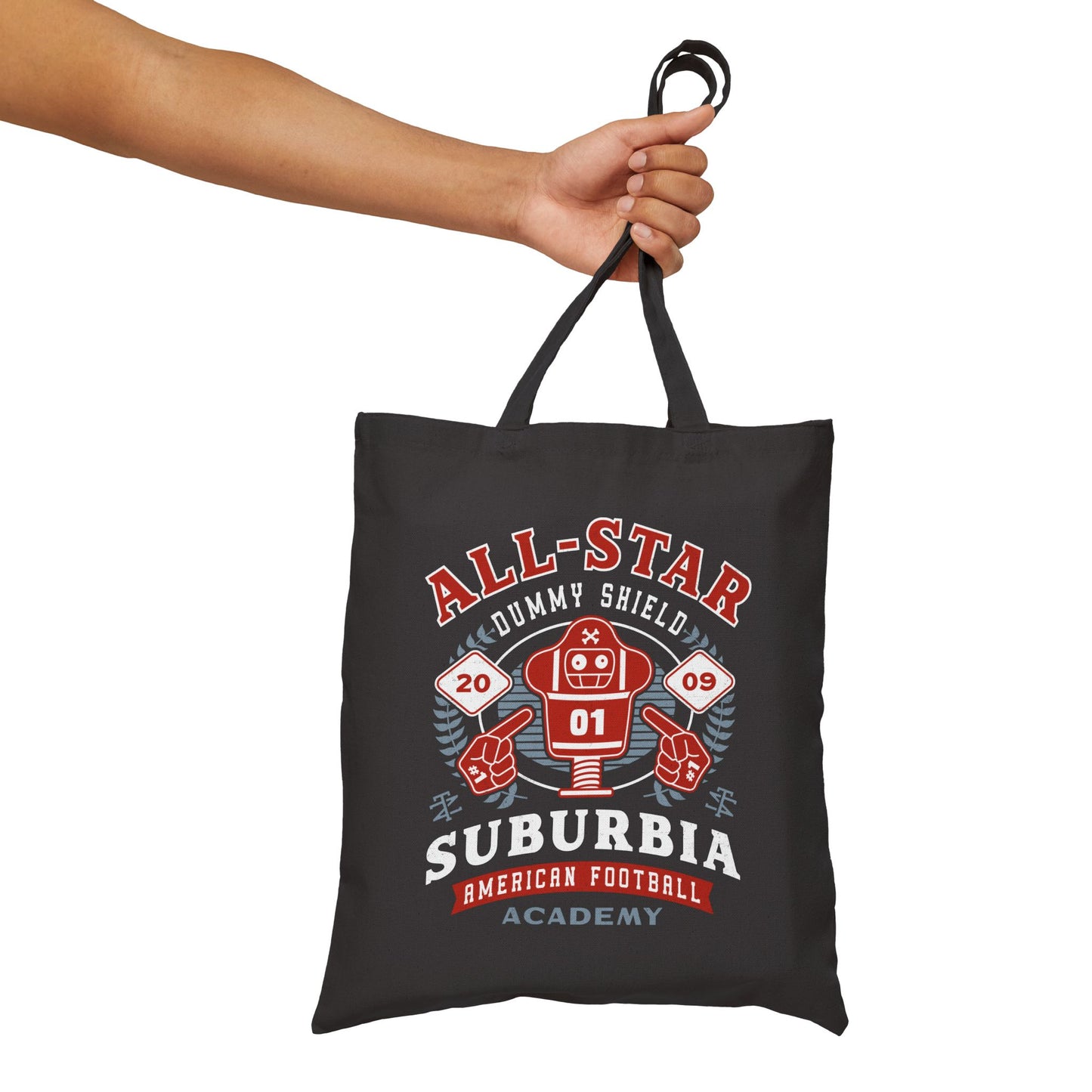 Dummy Shield Emblem Tote Bag