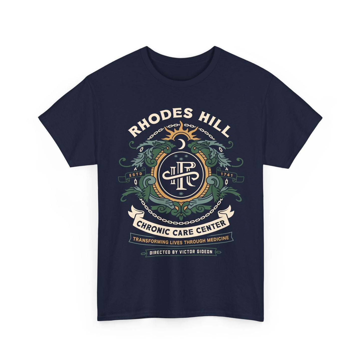 Rhodes Hill Chronic Care Center Crest Unisex T-Shirt