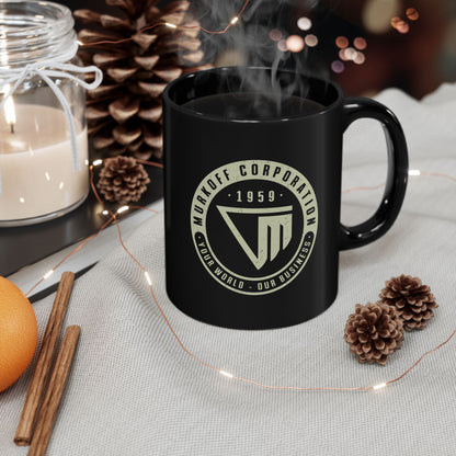 Murkoff Corporation Emblem Black Mug