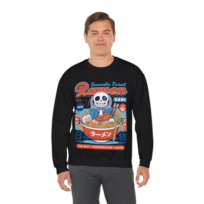 Snowdin Forest Ramen Vintage Unisex Crewneck Sweatshirt