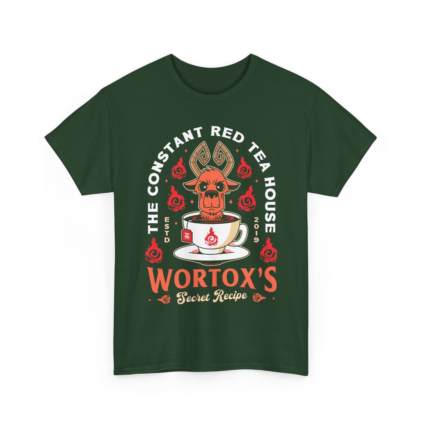 Wortox Red Tea Emblem Unisex T-Shirt
