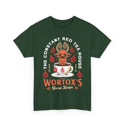Wortox Red Tea Emblem Unisex T-Shirt