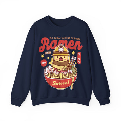 Serpent Of Ronka Ramen Unisex Crewneck Sweatshirt
