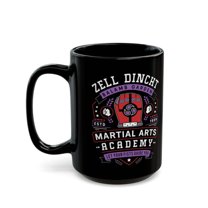 Zell Dincht Academy Emblem Black Mug