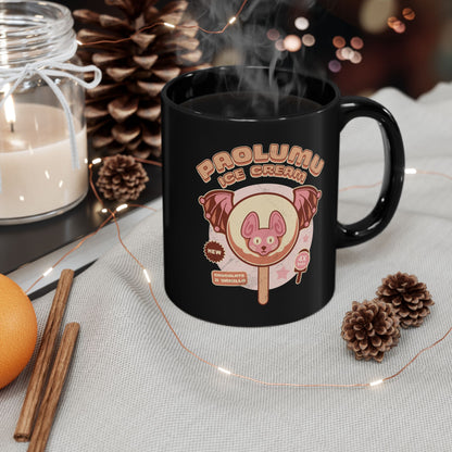 Paolumu Ice Cream Black Mug