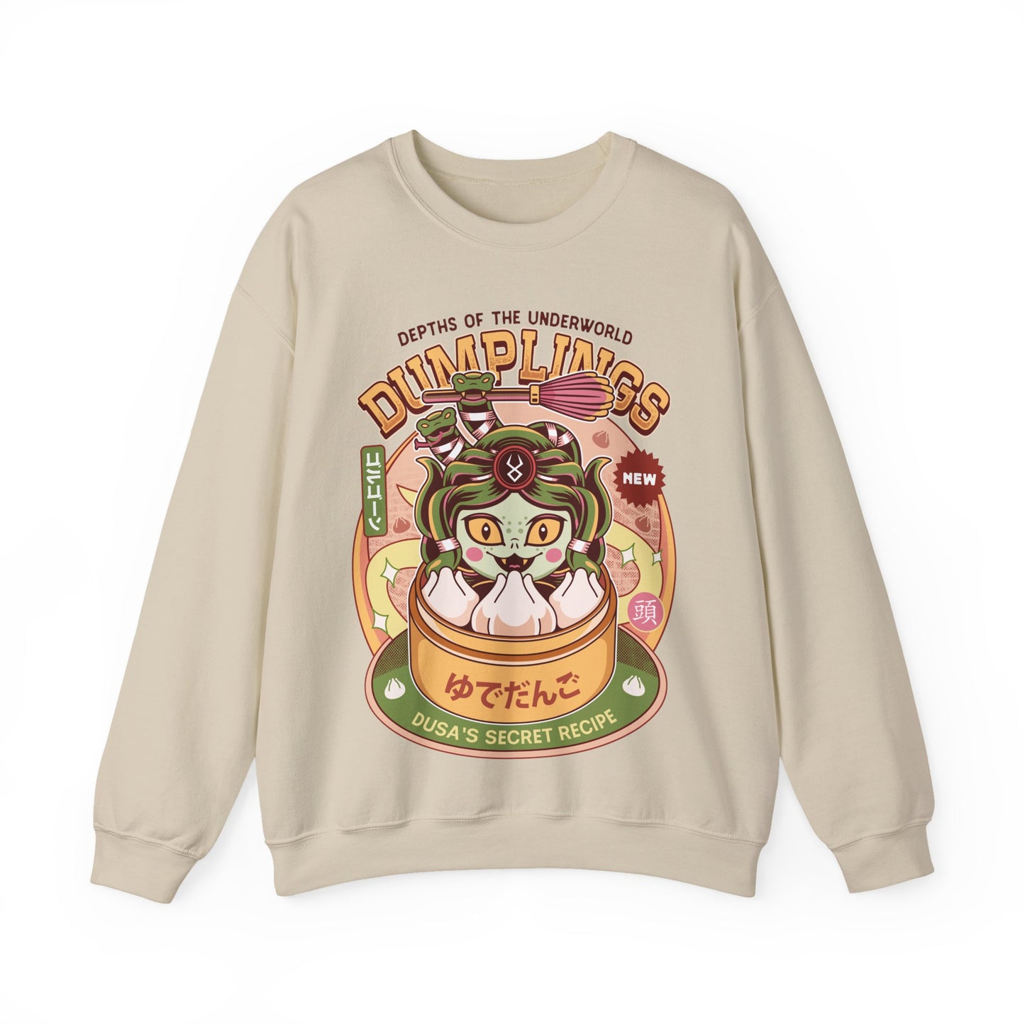 Dusa Dumplings Vintage Crewneck Sweatshirt