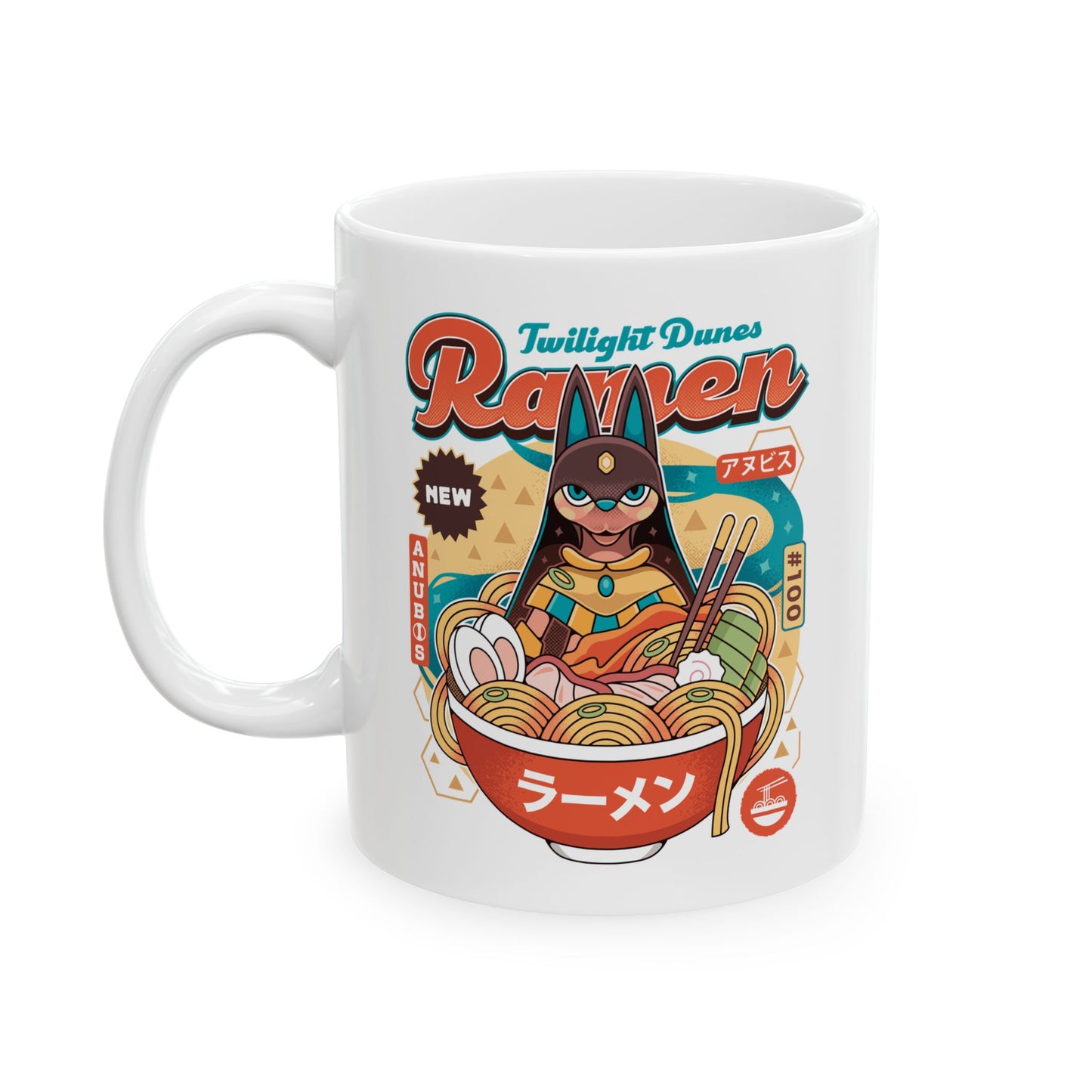 Twilight Dunes Ramen Vintage Ceramic Mug