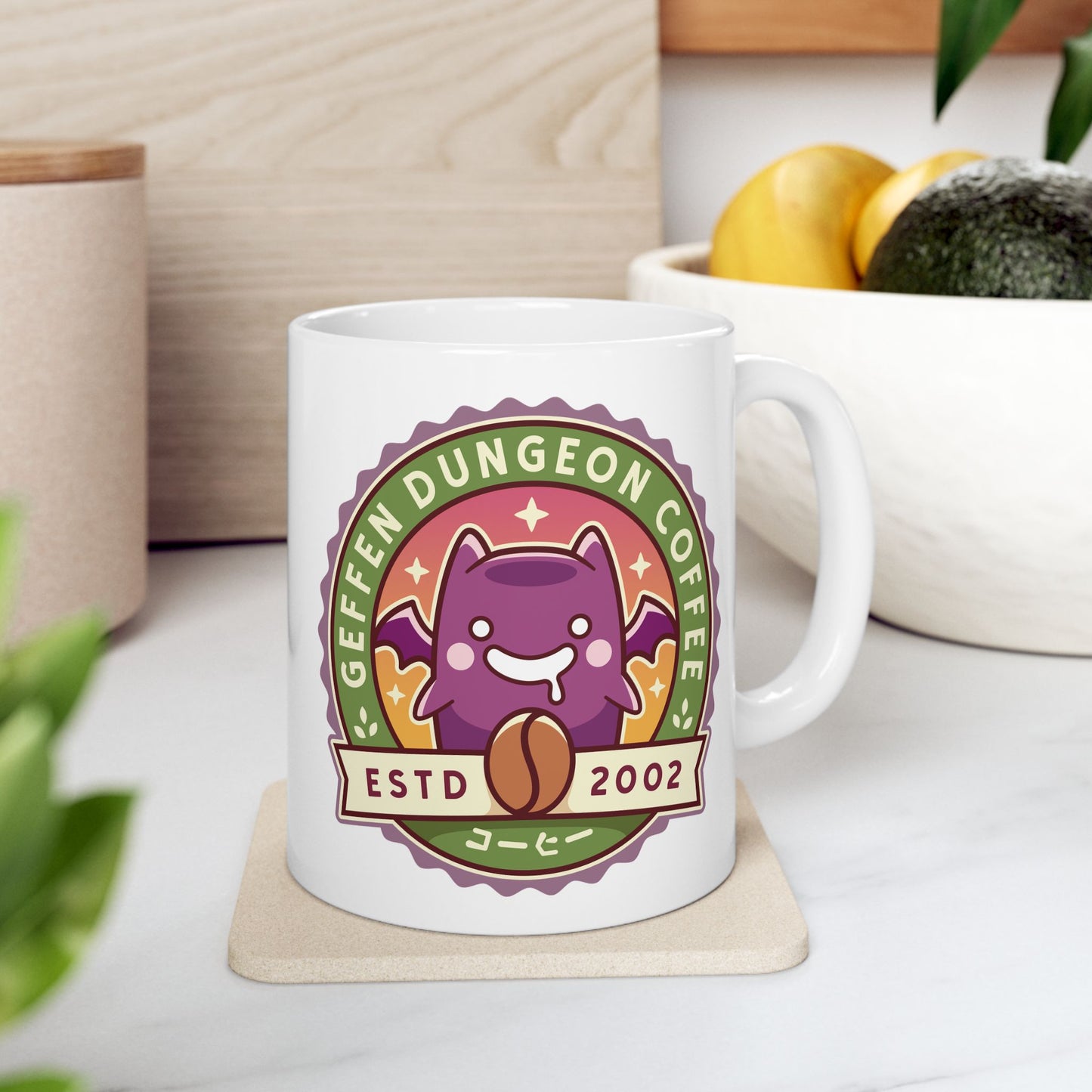 Geffen Dungeon Coffee Ceramic Mug