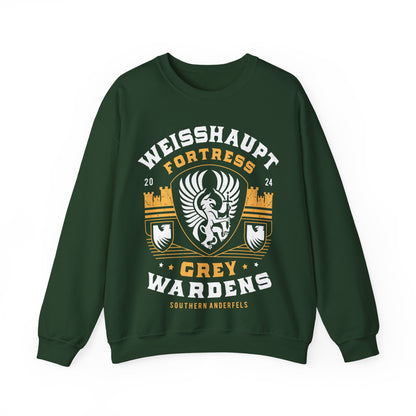 Grey Wardens Fortress Crest Unisex Crewneck Sweatshirt