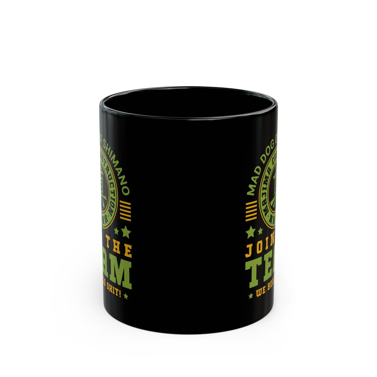 Majima Construction Vintage Black Mug