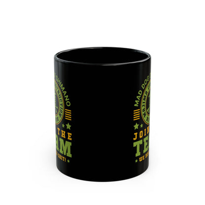 Majima Construction Vintage Black Mug