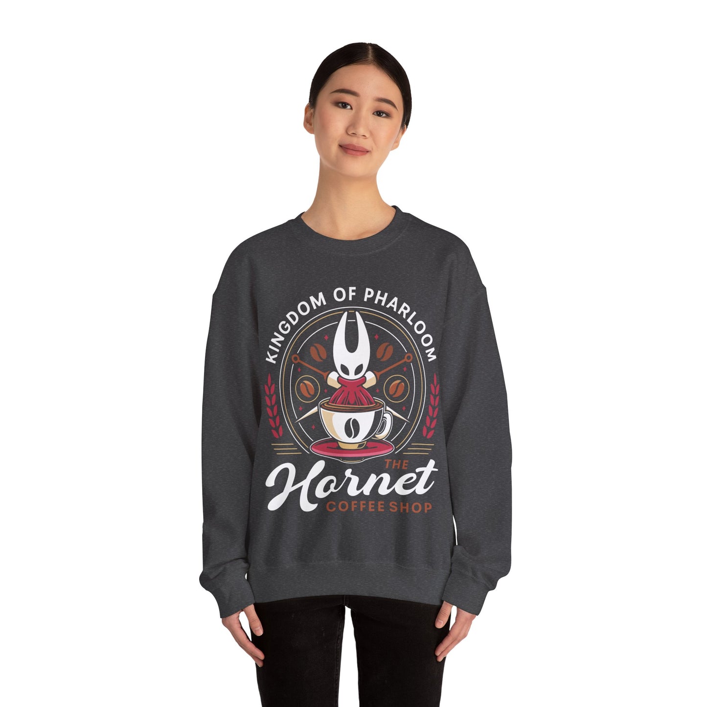 Pharloom Hornet Coffee Crest Unisex Crewneck Sweatshirt
