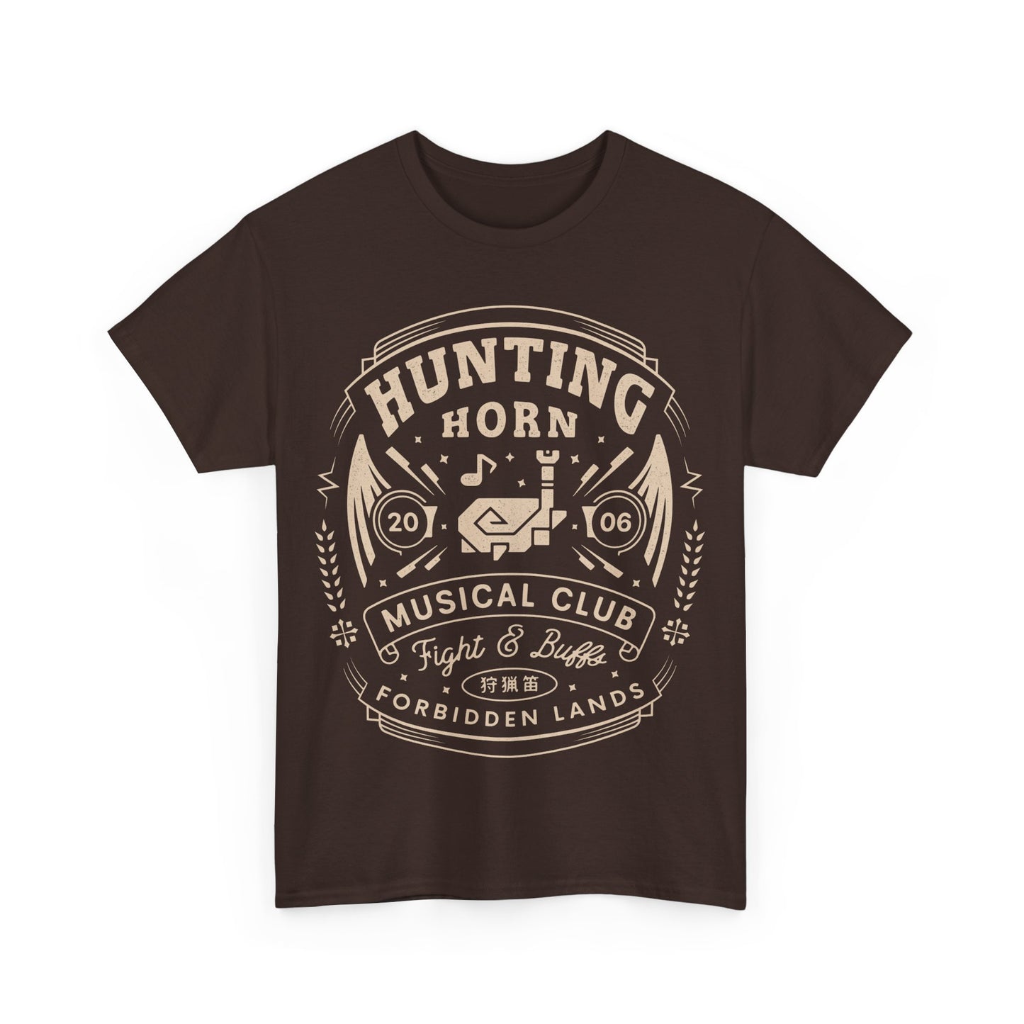 Hunting Horn Musical Club Unisex T-Shirt