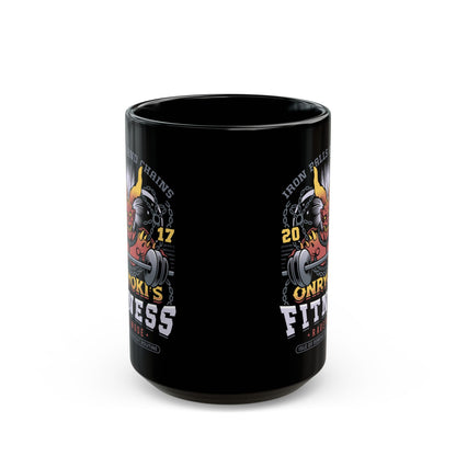 Onryoki Fitness Black Mug