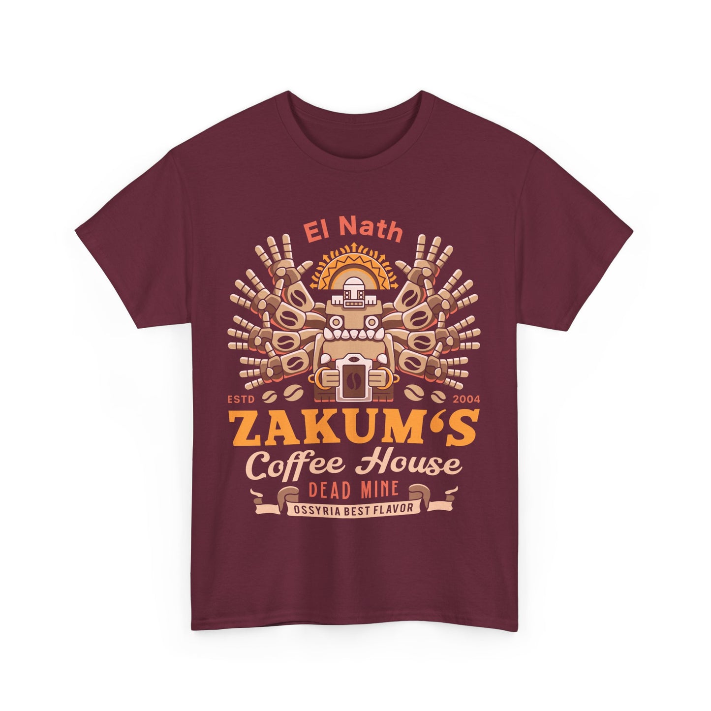 Zakum Coffee Emblem Unisex T-Shirt