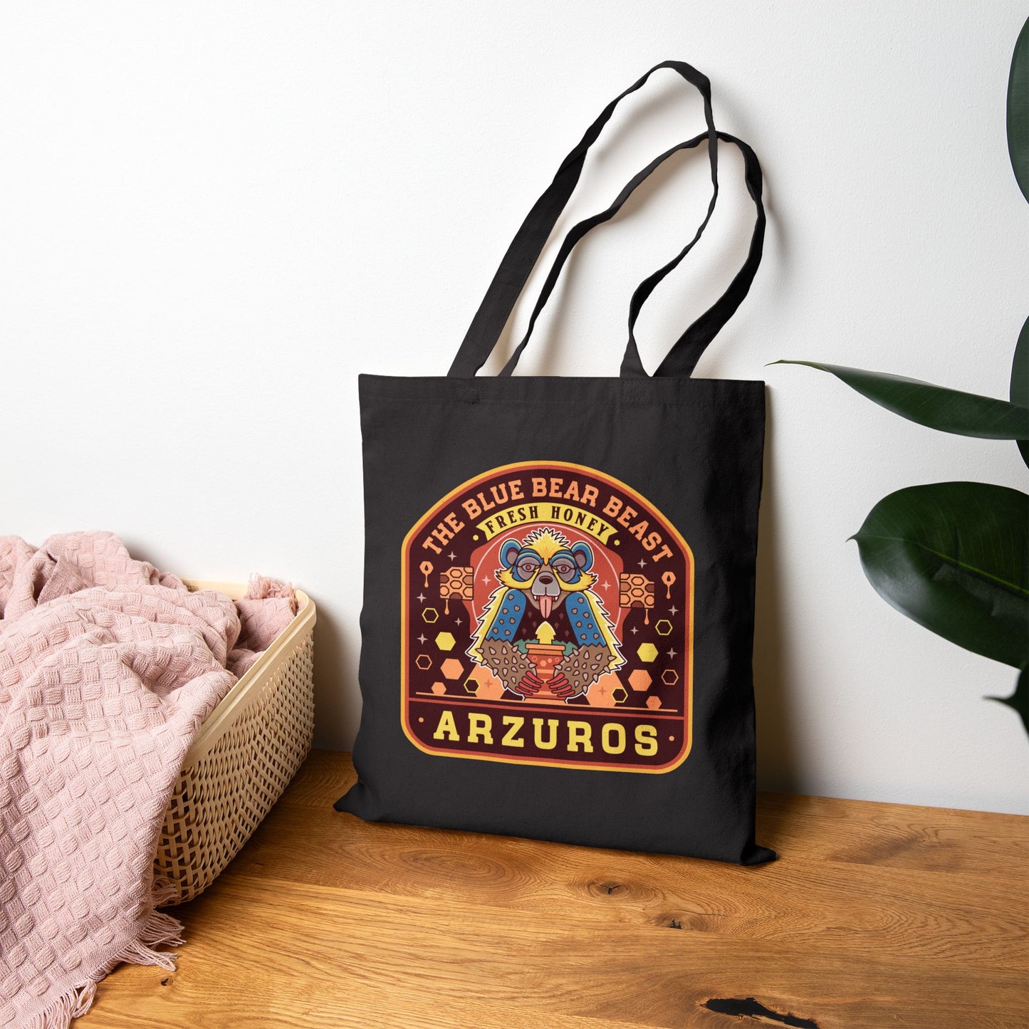 Arzuros Honey Emblem Tote Bag
