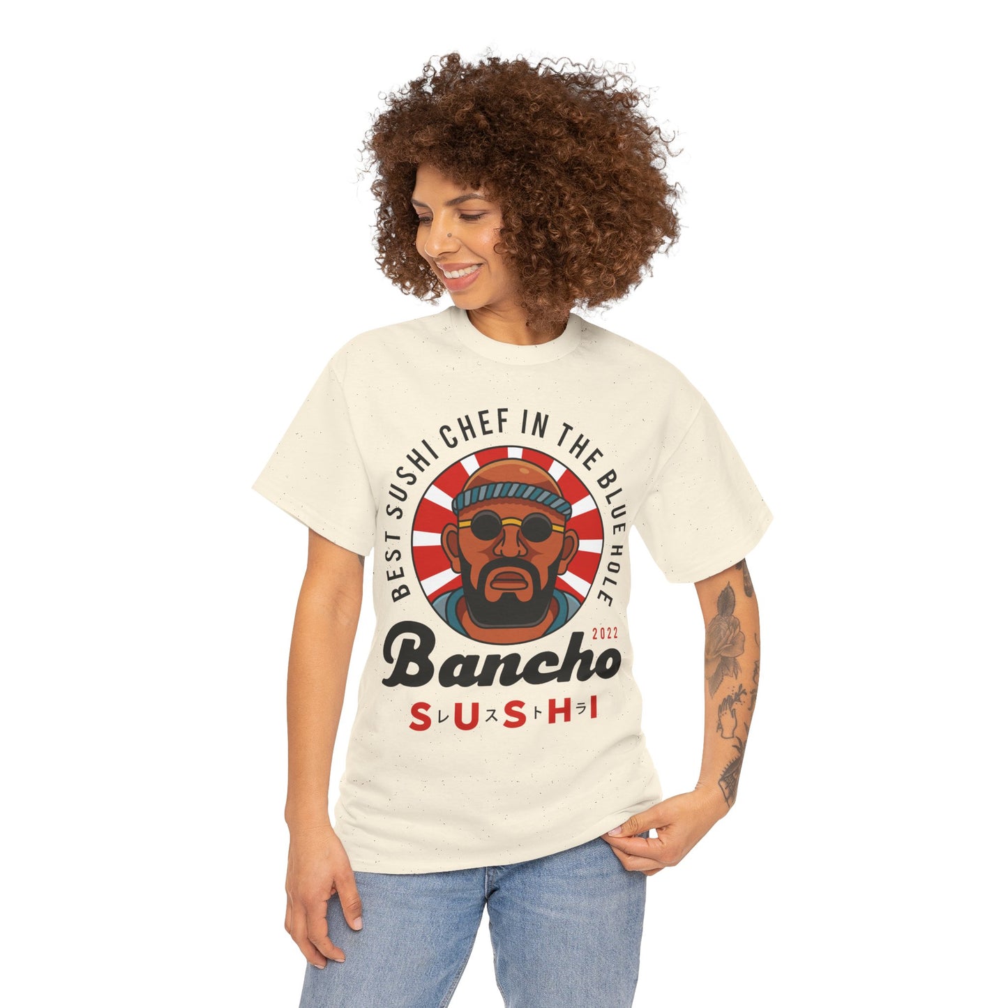 Bancho Sushi Emblem Unisex T-Shirt
