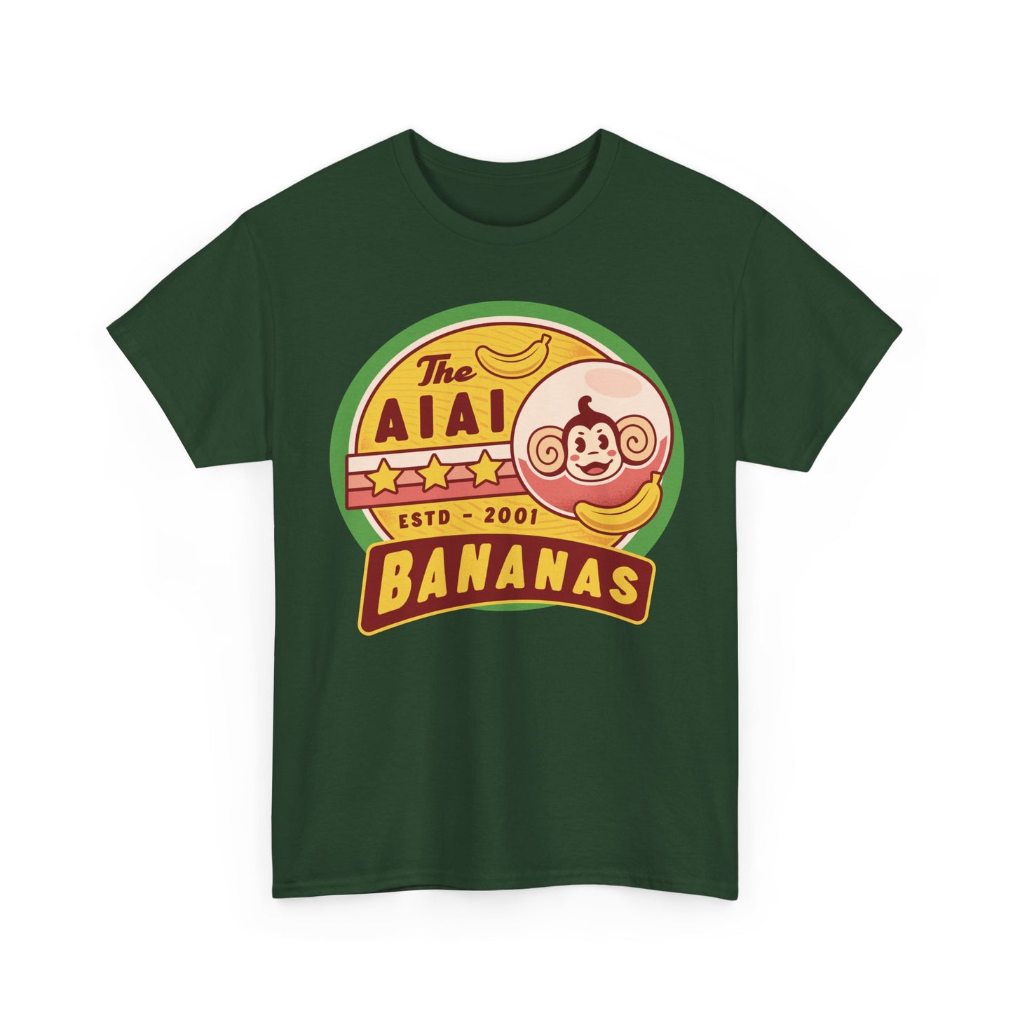 Aiai Bananas Emblem Unisex T-Shirt
