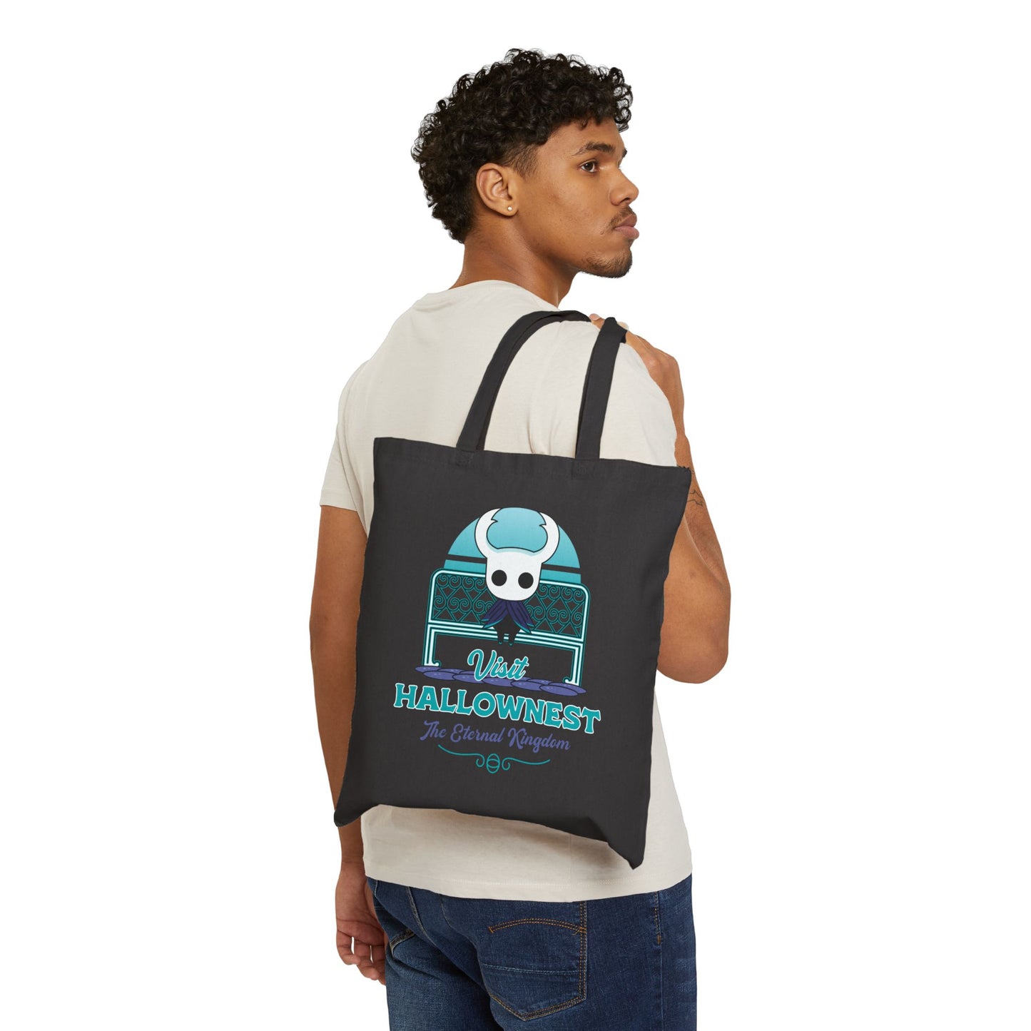Visit Hallownest Emblem Canvas Tote Bag