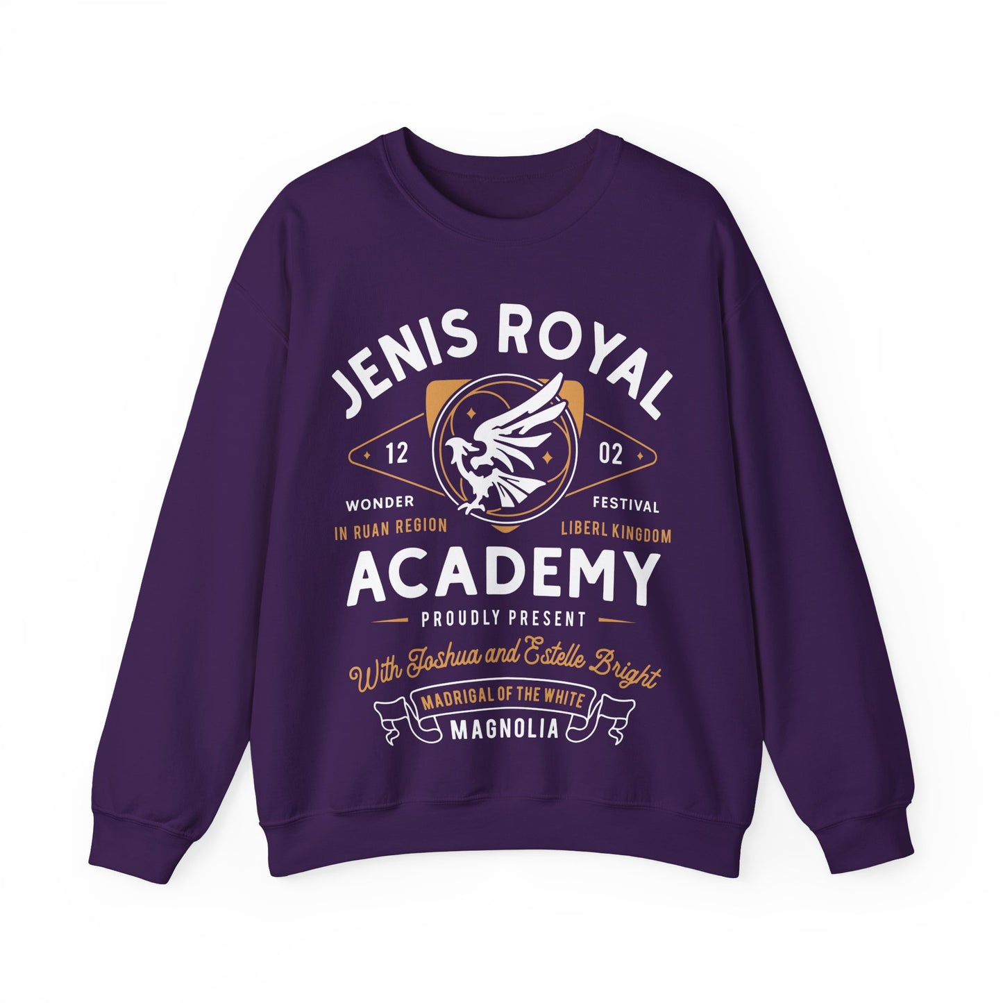 Jenis Royal Academy Emblem Unisex Crewneck Sweatshirt