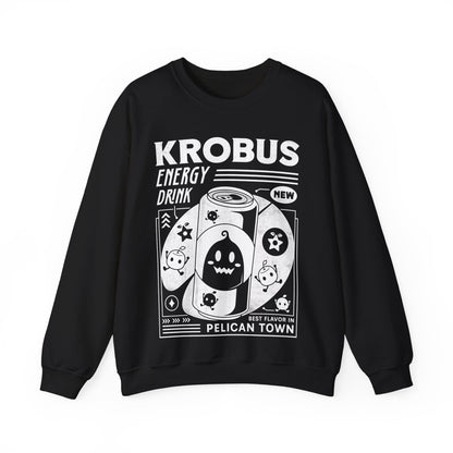 Krobus Energy Drink Grunge Unisex Crewneck Sweatshirt